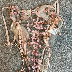 Unbranded Women's Pink and Cream Nightwear